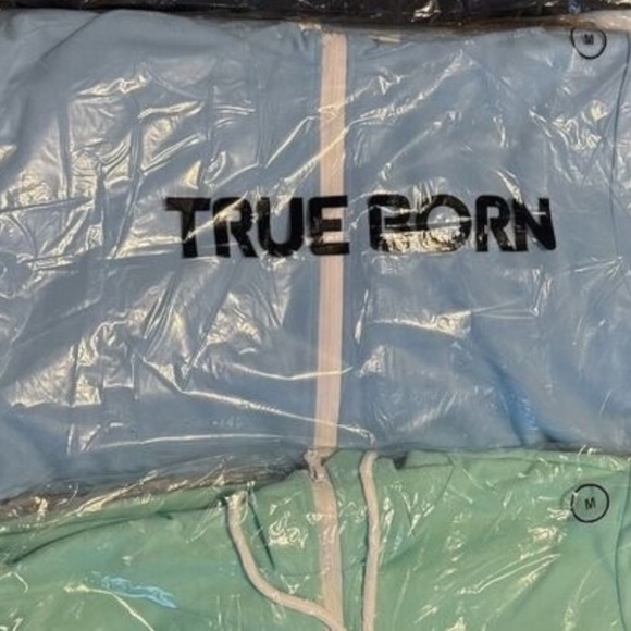 TRUE BORN TRACK JACKET & PANTS SET SKY BLUE - TF501-TH504 SMALL - Picture 6 of 8